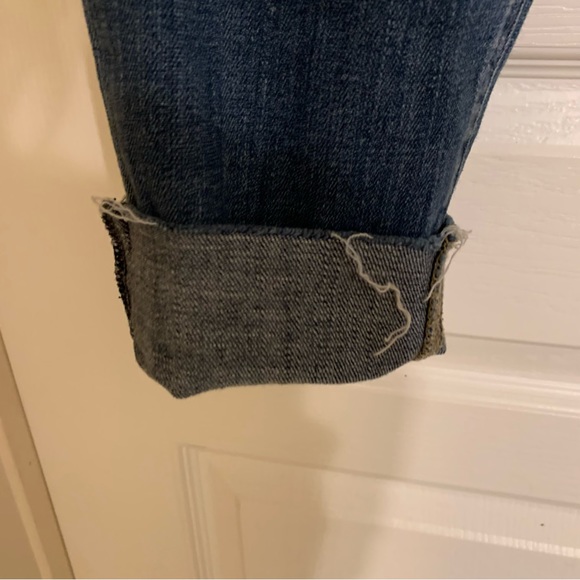 Lucky Brand Bridgette exposed button fly distressed jeans - Picture 9 of 9